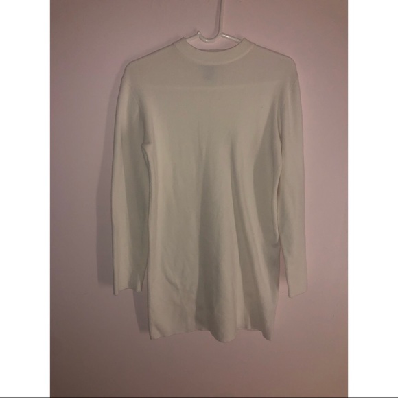 Knit White/Creme Dress - Picture 1 of 2